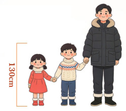 太原公交儿童免票身高线“长个了”