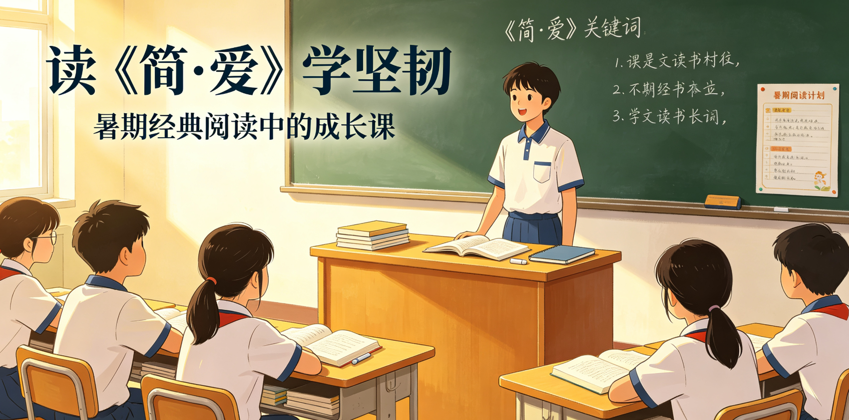 读经典《简·爱》：以不屈奋进之力淬炼少年意志