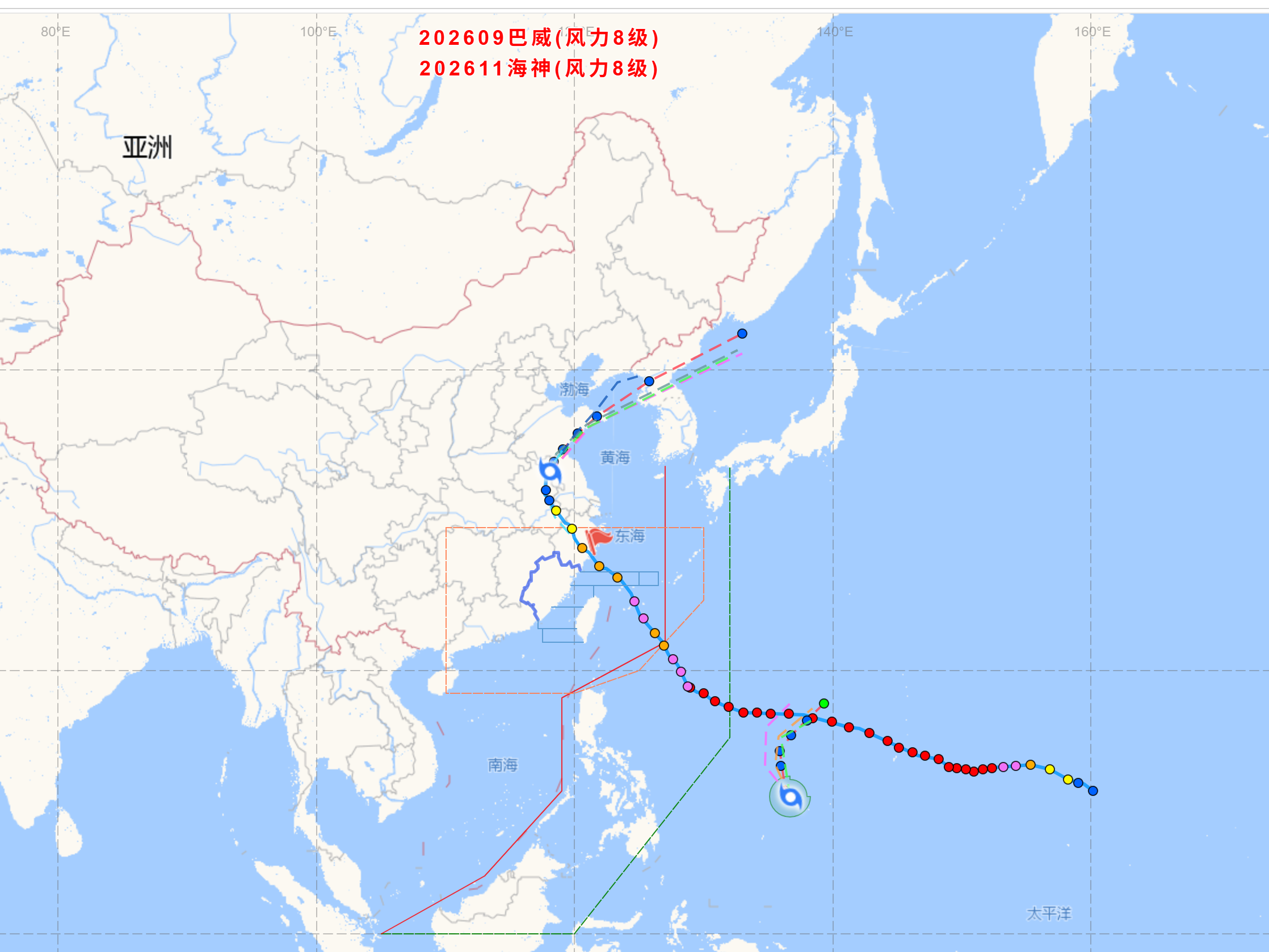台风“巴威”北上远离山西 外围水汽带来多地降雨